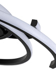 LED dimmable matte black 22" flush mount ceiling light details