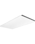 the bottom view of the 2x4ft matte white commercial LED Backlit Panel light