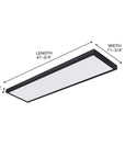 [1040xx] MRLCL040 LED Flush Mount Ceiling Light color options