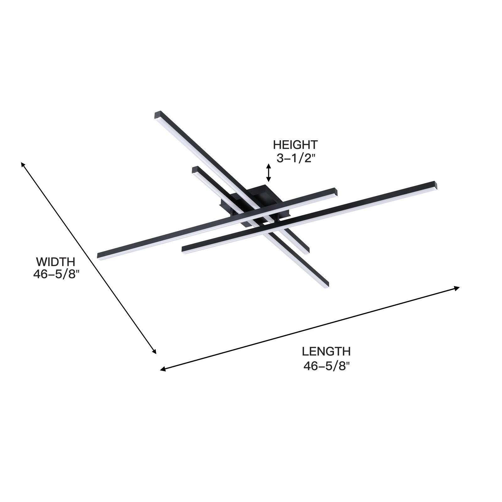 [105001] MRCL050 LED Flush Mount Ceiling Light