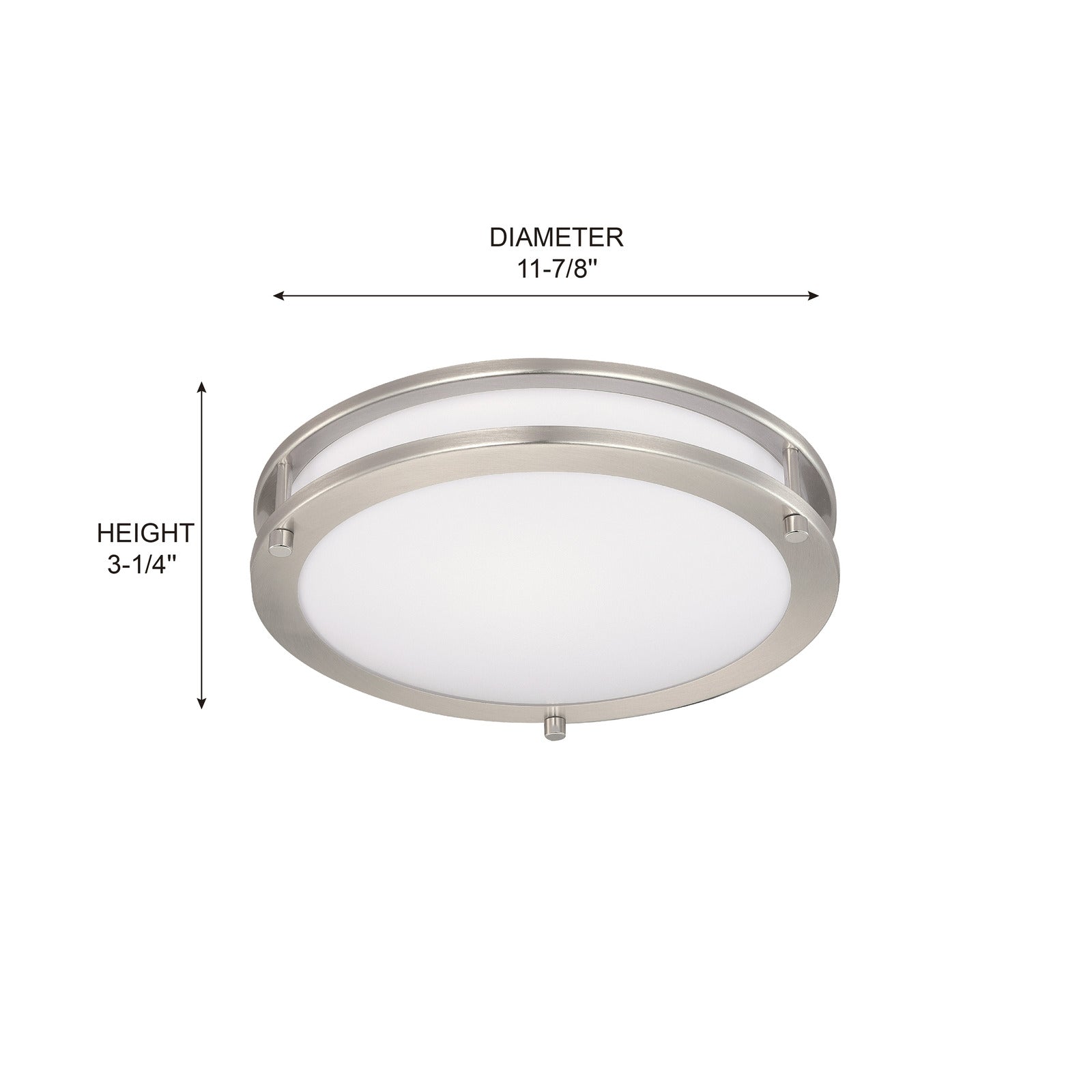 [1200xx] MRLCL200 LED Flush Mount Ceiling Light 3CCT