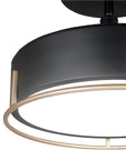 [502201] MRLPD022 LED Pendant and Semi-Flush Mount Light 2 in 1