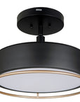 [502201] MRLPD022 LED Pendant and Semi-Flush Mount Light 2 in 1